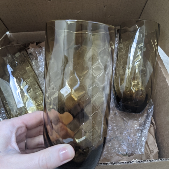 Soho Home BRAND NEW set of four Highball glasses - Picture 3 of 8